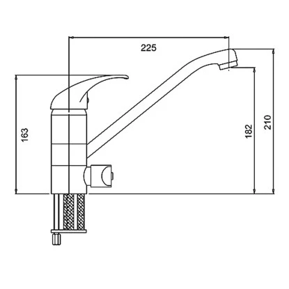 Sanitop-Wingenroth Küchenarmatur Concordia Weiß Mit Geräteanschluss 3 Sanitop-Wingenroth Küchenarmatur Concordia Weiß Mit Geräteanschluss – Bild 2