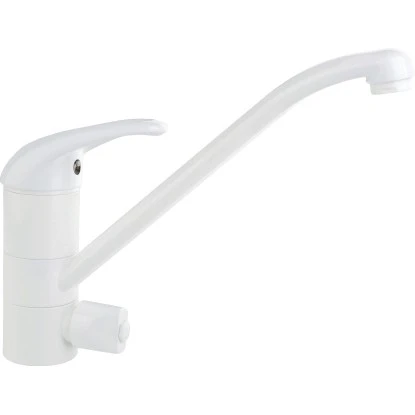 Sanitop-Wingenroth Küchenarmatur Concordia Weiß Mit Geräteanschluss 2 Sanitop-Wingenroth Küchenarmatur Concordia Weiß Mit Geräteanschluss