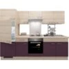 Flex-Well Exclusiv Küchenzeile Focus 270 Cm Akazie Nachbildung Aubergine 2 Flex-Well Exclusiv Küchenzeile Focus 270 Cm Akazie Nachbildung Aubergine -Obi Kuche Geschaft 7371347 4051 1