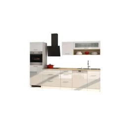 Held Möbel Küchenzeile Mailand 300 Cm Weiß Hochglanz-Weiß Matt Mit E-Geräten -Obi Kuche Geschaft 7452 11016600 576.1.6210 1