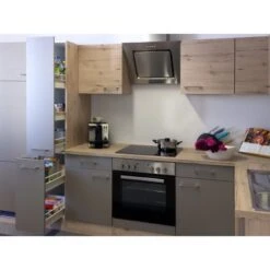 Flex-Well Oberschrank 50 Cm Arizona San Remo Eiche -Obi Kuche Geschaft 7495765 4464 ahs offen