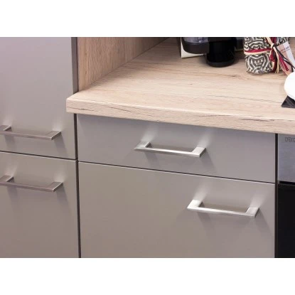 Flex-Well Küchenzeile Arizona 210 Cm Quarz Cubanit-San Remo Eiche 10 Flex-Well Küchenzeile Arizona 210 Cm Quarz Cubanit-San Remo Eiche – Bild 8