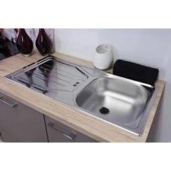 Flex-Well Küchenzeile Arizona 270 Cm Quarz Cubanit-San Remo Eiche 19 Flex-Well Küchenzeile Arizona 270 Cm Quarz Cubanit-San Remo Eiche -Obi Kuche Geschaft 7495922 4464 aplspuele 2