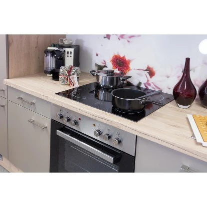 Flex-Well Küchenzeile Arizona 210 Cm Quarz Cubanit-San Remo Eiche 7 Flex-Well Küchenzeile Arizona 210 Cm Quarz Cubanit-San Remo Eiche – Bild 5