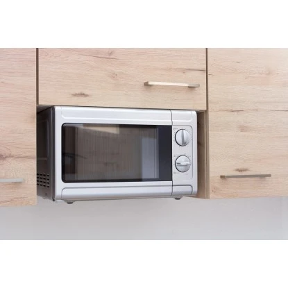 Flex-Well Singleküche Arizona 150 Cm Quarz Cubanit-San Remo Eiche 4 Flex-Well Singleküche Arizona 150 Cm Quarz Cubanit-San Remo Eiche – Bild 2