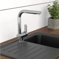 Schütte Spültischarmatur Mit Herausziehbarem Auslauf London Chrom 18 Schütte Spültischarmatur Mit Herausziehbarem Auslauf London Chrom -Obi Kuche Geschaft 7661655 2759 5