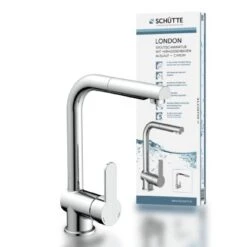 Schütte Spültischarmatur Mit Herausziehbarem Auslauf London Chrom 19 Schütte Spültischarmatur Mit Herausziehbarem Auslauf London Chrom -Obi Kuche Geschaft 7661655 2759 6