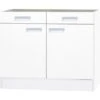 Unterschrank Ohne Arbeitsplatte 100 Cm OPTIkult Oslo214 Feinstruktur Weiß 2 Unterschrank Ohne Arbeitsplatte 100 Cm OPTIkult Oslo214 Feinstruktur Weiß -Obi Kuche Geschaft 784957 3193 KUOS UO106 1