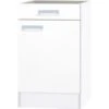 Unterschrank Ohne Arbeitsplatte 50 Cm OPTIkult Oslo214 Feinstruktur Weiß -Obi Kuche Geschaft 784965 3193 KUOS UO506 1