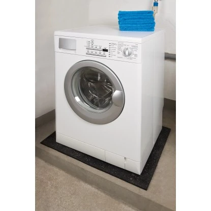 Waschmaschinen-Unterlage Regupol 6510G 60 Cm X 60 Cm X 1 Cm Schwarz 4 Waschmaschinen-Unterlage Regupol 6510G 60 Cm X 60 Cm X 1 Cm Schwarz – Bild 2