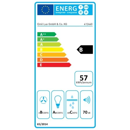 OBI Wand-Dunstabzugshaube DAH-W 630/60 EEK: B 4 OBI Wand-Dunstabzugshaube DAH-W 630/60 EEK: B – Bild 2