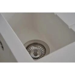 Respekta Einbauspüle Mineralite Houston 100 Cm X 50 Cm Weiß -Obi Kuche Geschaft 793 4384 HOUSTON100X50W 05