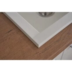 Respekta Einbauspüle Mineralite Houston 100 Cm X 50 Cm Weiß -Obi Kuche Geschaft 793 4384 HOUSTON100X50W 08