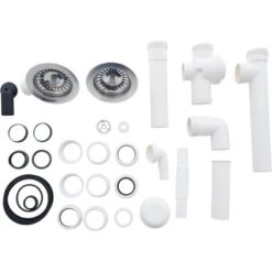 Respekta Einbauspüle Mineralite Houston 100 Cm X 50 Cm Weiß -Obi Kuche Geschaft 793 4384 HOUSTON100X50W 14