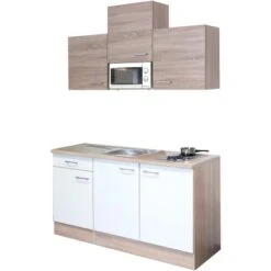 Flex-Well Classic Singleküche Florida 150 Cm Sonoma Eiche-Weiß-Sonoma Eiche 5 Flex-Well Classic Singleküche Florida 150 Cm Sonoma Eiche-Weiß-Sonoma Eiche -Obi Kuche Geschaft 800 g 150 1003 019 samoa 1