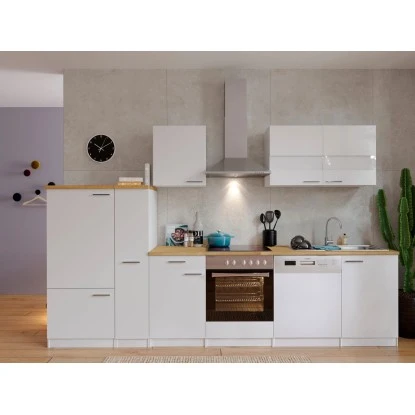 Respekta Küchenzeile KB310WWC 310 Cm Weiß 5 Respekta Küchenzeile KB310WWC 310 Cm Weiß – Bild 3