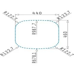 Pyramis Einbaubecken Kania Edelstahl -Obi Kuche Geschaft 820038 4891 3