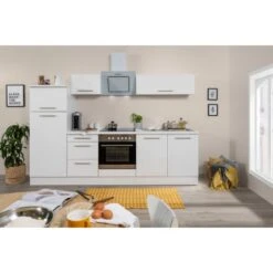 Respekta Premium Küchenzeile 270 Cm Weiß Hochglanz 16 Respekta Premium Küchenzeile 270 Cm Weiß Hochglanz -Obi Kuche Geschaft 8300 RP270WWC Kchenzeile 2