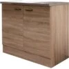 Flex-Well Classic Spülenunterschrank 100 Cm Oslo Sonoma Eiche -Obi Kuche Geschaft 837050 4051 oslodspu10050