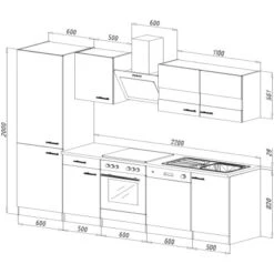 Respekta Economy Küchenzeile KB280WWBSCGKE178 280 Cm Weiß-Beton Optik 11 Respekta Economy Küchenzeile KB280WWBSCGKE178 280 Cm Weiß-Beton Optik -Obi Kuche Geschaft 84 neu KB280WWBSCGK178G 04