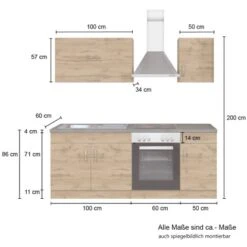 Held Möbel Küchenzeile Sorrento 210 Cm Weiß-Wotaneiche 24 Held Möbel Küchenzeile Sorrento 210 Cm Weiß-Wotaneiche -Obi Kuche Geschaft 853273 11016600 5