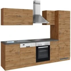 Held Möbel Küchenzeile Sorrento 270 Cm Wotaneiche-Wotaneiche -Obi Kuche Geschaft 853313 11016600 3
