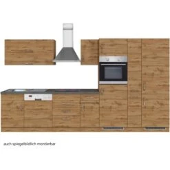 Held Möbel Küchenzeile Sorrento 360 Cm Wotaneiche-Wotaneiche -Obi Kuche Geschaft 853384 11016600 3