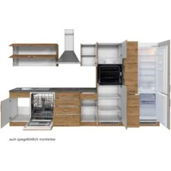 Held Möbel Küchenzeile Sorrento 360 Cm Wotaneiche-Wotaneiche -Obi Kuche Geschaft 853384 11016600 4