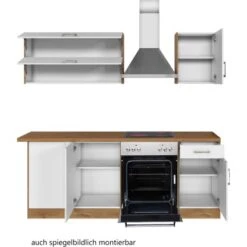 Held Möbel Küchenzeile Sorrento 210 Cm Weiß-Wotaneiche Winkel 21 Held Möbel Küchenzeile Sorrento 210 Cm Weiß-Wotaneiche Winkel -Obi Kuche Geschaft 853389 11016600 3