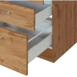 Held Möbel Küchenzeile Sorrento 210/ 270 Cm Wotaneiche O. E-Geräte Winkel -Obi Kuche Geschaft 853407 11016600 14