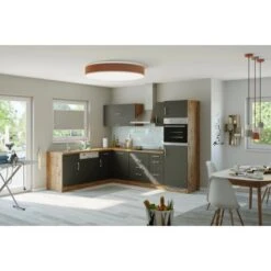 Held Möbel Küchenzeile Sorrento 210/ 270 Cm Anthrazit-Wotaneiche Winkel 27 Held Möbel Küchenzeile Sorrento 210/ 270 Cm Anthrazit-Wotaneiche Winkel -Obi Kuche Geschaft 853414 11016600 8