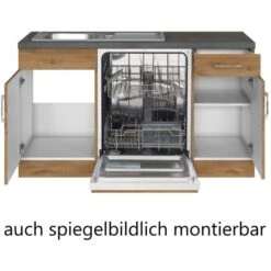 Held Möbel Küchenzeile Sorrento 210/ 270 Cm Wotaneiche Winkel -Obi Kuche Geschaft 853419 11016600 4