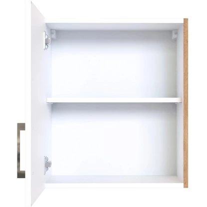Held Möbel Hängeschrank Sorrento BxHxT 50 Cm X 57 Cm X 34 Cm Weiß-Wotaneiche 5 Held Möbel Hängeschrank Sorrento BxHxT 50 Cm X 57 Cm X 34 Cm Weiß-Wotaneiche – Bild 3