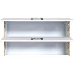 Held Möbel Klapphängeschrank Sorrento BxHxT 100 X 57 X 34 Cm Weiß-Wotaneiche -Obi Kuche Geschaft 853743 11016600 3