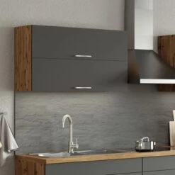 Held Möbel Klapphängeschrank Sorrento BxHxT 100x57x34 Cm Anthrazit-Wotaneiche 21 Held Möbel Klapphängeschrank Sorrento BxHxT 100x57x34 Cm Anthrazit-Wotaneiche -Obi Kuche Geschaft 853744 11016600 7