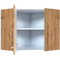 Held Möbel Eckhängeschrank Sorrento BxHxT 60 X 57 X 60 Cm Wotaneiche-Wotaneiche -Obi Kuche Geschaft 853757 11016600 3