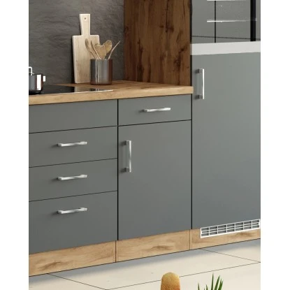 Held Möbel Unterschrank Sorrento 50 X 85 X 60 Cm Tür Schub. + EL-B. Anth.-Wotan. 14 Held Möbel Unterschrank Sorrento 50 X 85 X 60 Cm Tür Schub. + EL-B. Anth.-Wotan. – Bild 12