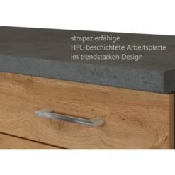 Held Möbel Unterschrank Sorrento 100x85x60 Cm 2 Tür. 2 Schubk. + Boden Wotan. -Obi Kuche Geschaft 853803 11016600 7