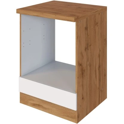 Held Möbel Herdumbau Sorrento B60 X H85 X T60 Cm Nische F. Ofen Weiß-Wotaneiche 3 Held Möbel Herdumbau Sorrento B60 X H85 X T60 Cm Nische F. Ofen Weiß-Wotaneiche