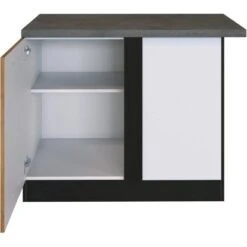 Held Möbel Eckunterschrank Sorrento 110 X 85 X 60 Cm Tür + EL-B. Wotan.-Grafit 14 Held Möbel Eckunterschrank Sorrento 110 X 85 X 60 Cm Tür + EL-B. Wotan.-Grafit -Obi Kuche Geschaft 853846 11016600 3