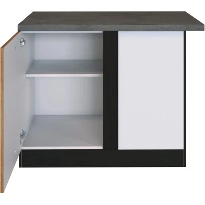 Held Möbel Eckunterschrank Sorrento 110 X 85 X 60 Cm Tür + EL-B. Wotan.-Grafit 5 Held Möbel Eckunterschrank Sorrento 110 X 85 X 60 Cm Tür + EL-B. Wotan.-Grafit – Bild 3