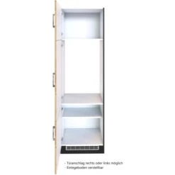 Held Möbel Kühlschrankumbau Sorrento B60x H200x T60 Cm Nische Wotaneiche-Grafit 13 Held Möbel Kühlschrankumbau Sorrento B60x H200x T60 Cm Nische Wotaneiche-Grafit -Obi Kuche Geschaft 853862 11016600 3