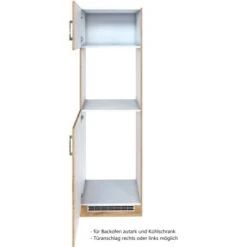 Held Möbel Ofen-Kühlschrankumbau Sorrento 60 X 200 X 60 Cm KS-Nische Wotaneiche -Obi Kuche Geschaft 853876 11016600 3