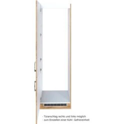 Held Möbel Kühl-Gefrierschrankumbau Sorrento B60 X H200 X T60 Cm Wotaneiche -Obi Kuche Geschaft 853915 11016600 3