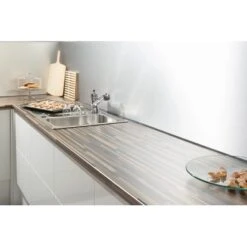 Küchenrückwand 296 Cm X 58,5 Cm Aluminium (Alu 273) -Obi Kuche Geschaft 854741 picture 2