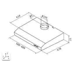 Respekta Dunstabzugshaube DH620WL EEK: C 60 Cm Weiß -Obi Kuche Geschaft 8966624 2929 dh 520640 2