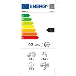 Respekta Einbaugeschirrspüler GSP60VV 60 Cm Vollintegriert 14 Respekta Einbaugeschirrspüler GSP60VV 60 Cm Vollintegriert -Obi Kuche Geschaft 996963 4384 Energielabel