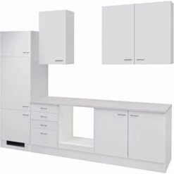 Flex-Well Classic Küchenzeile Wito 270 Cm Ohne E-Geräte Weiß