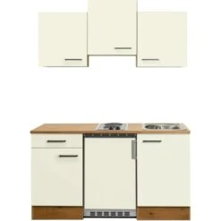 Flex-Well Exclusiv Singleküche Vintea 150 Cm Magnolia-Lancelot Oak -Obi Kuche Geschaft G1501001000Vintea zoomfrei