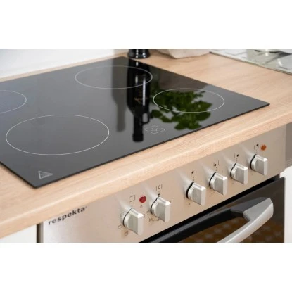 Respekta Economy Küchenzeile KB210ESGSC 210 Cm Grau-Eiche Sägerau 8 Respekta Economy Küchenzeile KB210ESGSC 210 Cm Grau-Eiche Sägerau – Bild 6